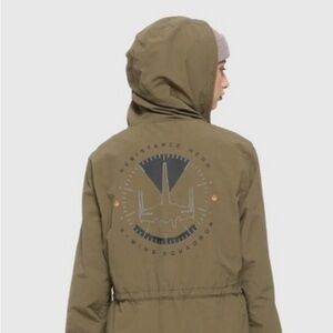 Star Wars Her Universe Olive Resistance Jacket